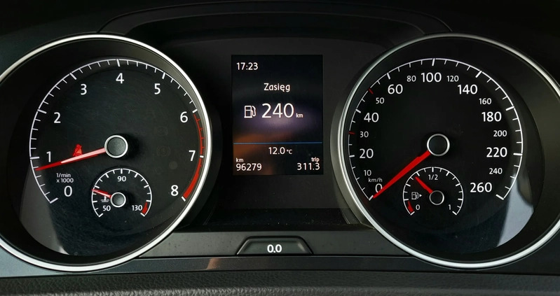 Volkswagen Golf cena 56900 przebieg: 96000, rok produkcji 2017 z Wysokie Mazowieckie małe 436